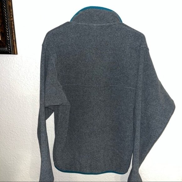 Patagonia Men’s Grey and Blue Synchilla Size Small - Picture 4 of 4